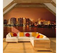 Papier peint Welcome to Miami-Taille L 200 x H 154 cm Imprimé