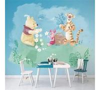 Papier Peint - Winnie Pooh Picnic 300x280cm - Intissé, Multicolors G