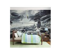 Papier peint Winter in Russia 2-Taille L 350 x H 270 cm Imprimé