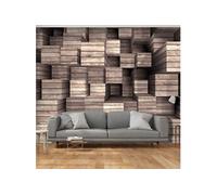 Papier peint Wooden Finesse-Taille L 300 x H 210 cm