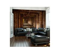 Papier peint Wooden passage-Taille L 300 x H 231 cm