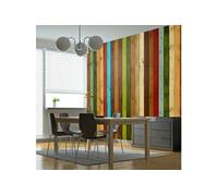 Papier Peint "Wooden Rainbow" 154 x 200 cm
