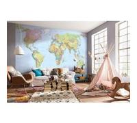 Komar Photo Murale Panoramique Intissé, 368 Cm x 248 Cm, Carte Du Monde XXL4-038