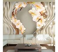 Papier peint Wreath of orchids-Taille L 250 x H 175 cm Imprimé G