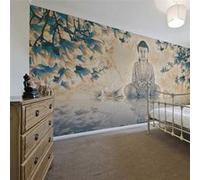Papier peint XXL Buddha of prosperity-Taille L 550 x H 270 cm Imprimé