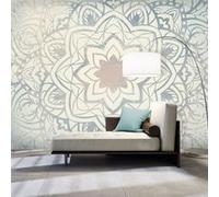 Papier peint XXL Winter Mandala-Taille L 500 x H 280 cm Imprimé