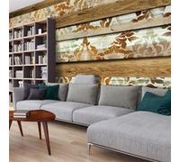 Papier Peint XXL "Wooden Elegance" 280x500cm Imprimé G