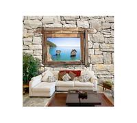 Papier peint Zagare Bay-Taille L 100 x H 70 cm Imprimé