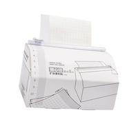 Papier pense-bête avec, Warm cloud white SQUARE | Papier autocollant avec cutter intégré pour la planification de la journalisation, bloc-notes adhésif