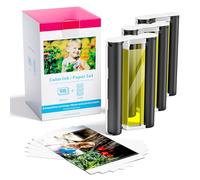 Papier Photo 10x15 Rechange Canon Selphy cp1500 CP1300 CP1200 CP910 CP1000, Format 6 x 4 pouces KP-108IN 3115B001(AA) cartouches d'encre 3 couleurs/108 feuilles/papier d'imprimante 100 x 148 mm