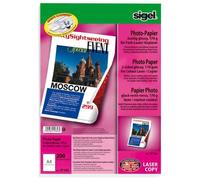 Sigel Papier photo LP343 – Laser/Copieur A3 135 g/m² – 200 feuilles