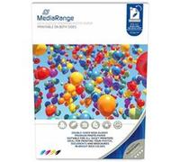 Papier photo A4 Mediarange pour imprimantes à jet d'encre - recto-verso - brillant - 220g/m² - 50 feuilles G