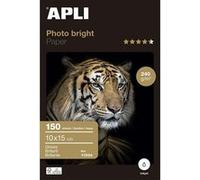 APLI Papier photo Agipa 10 x 15 cm 150 feuilles 240 g