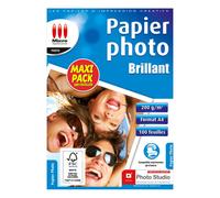Papier Photo Brillant A4 Maxi Pack - 100 feuilles - 200 g/m²