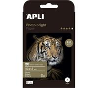 Papier photo - Brillant - Photobright - 10 x 15 cm 240 g 20 feuilles - Apli