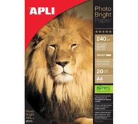 Papier photo - Brillant - Photobright - A4 240 g 20 feuilles - Apli