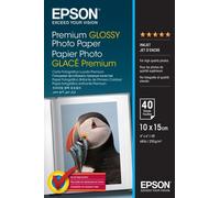 Papier Photo Brillant Premium Epson - 10x15cm - 40 Feuilles