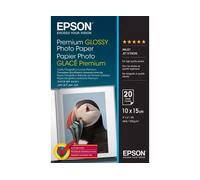 Papier Photo Brillant Premium Epson 255 g/m² - 10x15cm - 20 Drap