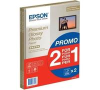 Papier photo brillant premium - EPSON - A4 - 255g/m2 - 2x15 feuilles