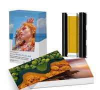 Papier photo et cartouches compatibles avec HP Sprocket Studio Plus 4 x 6" - Compatible uniquement avec les imprimantes HP Sprocket Studio Plus (54 feuilles et 1 cartouche)