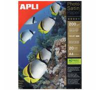 Papier Photo Glacé Apli 04453 A4 20 Volets [20 Unités]