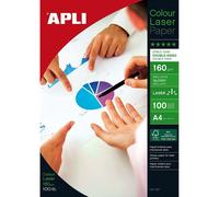 Papier Photo Glacé Apli 11817 100 Volets Double face