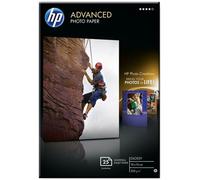 HP Papier photo Advanced - finition glacée - 250 g/m² - 10 x 15 cm - 25 feuilles
