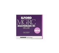 Papier photo Ilford Multigrade RC Deluxe 12,7 x 17,8 cm 25 feuilles 190 g/m² Brillant Noir