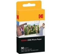 KODAK - Papier ZINK 2- x 3- Pack de 50 feuilles pour appareil PRINTOMATIC - Papier premium - Couleurs vives HD - Anti-bavures