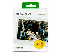 Papier photo instantané Fujifilm Mega pack Instax film WIDE (5x10vues)