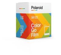 Papier photo instantané Polaroid Films couleur pour Polaroid Go - Cadre blanc - 16 photos