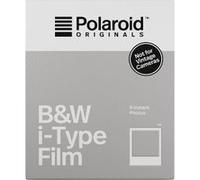 Papier photo instantané Polaroid Originals Noir et Blanc pour i-Type x8 Noir E