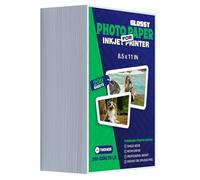 Papier Photo jet d'encre A4 (21 cm × 29,7 cm), brillant, 200 feuilles, 260 g/m², papier photographique pour imprimante, épais, séchage instantané, professionnel, cartes postales, photos,colorant