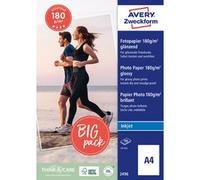 Avery Papier photo Classic Photo Paper Inkjet 2496 A4 180 g/m² 100 feuilles brillant