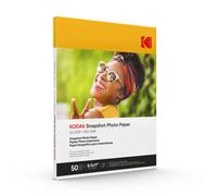 Papier photo KODAK brillant 8,5 x 11 SNAPSHOT, 50 feuilles, 48 lb-180 g/m -8,5