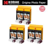 Papier Photo Kodak Original 2/3/4 pouces papier Photo pour imprimante 60-240 feuilles pour imprimante de téléphone portable C210R /C300R/PD460 Minishot 2 inch 60 sheets