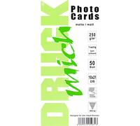 Papier photo mat jet d'encre 10 x 21 - 250 gr - Ramette 50 Feuilles