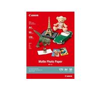 Papier photo mat CANON MP-101 170g/m2 - Format A4 - 50 feuilles