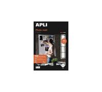 APLI 12626 papier photos A4 Blanc Mat