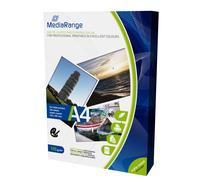Papier photo MediaRange MRINK101 A4 210x297mm 130g/m² finition mat pour jet d'encre boîte 100 feuilles
