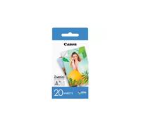 Papier photo ZINK - CANON - ZP-2030 - 20 feuilles - Pour ZOE Mini - Sans encre, autocollant