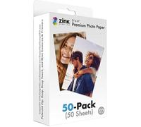 Papier photo ZINK - Compatible Polaroid, Kodak, Canon, HP - 50 Feuilles - 5,1x7,6 cm