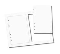 Papier photocopieur r sistant aux intemp ries Rite in the Rain, 2 feuilles blanches de 4,625 po x 7 po, par feuille principale de 8,5 po x 11 po,