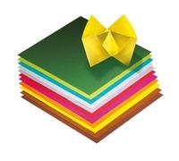 Folia Feuilles pour pliages 150 x 150 mm – Assorti – Pochette 100 feuilles