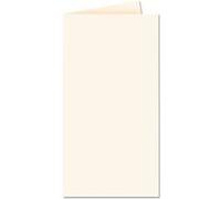 Papier Pollen carte double 106 x 213 - 25 pcs Ivoire G