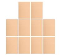 Papier pour Braille 10pcs Feuille D'apprentissage en Présent Rentrée | Papier, Format Khaki, pour Braille Education, Écriture Claire, Portable, User-friendly, Blind Individuals