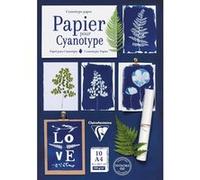 Papier pour cyanotype - A4 - 300 g/m² - 10 feuilles - Clairefontaine