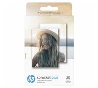 HP Papier photo Sprocket Premium Zink 5,8 x 8,6 cm 20 feuilles Compatible Sprocket Select et Plus