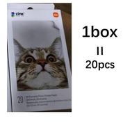 Papier pour imprimante photo portable Xiaomi Mi,version globale,2x3 pouces,auto-adhésif pour Xiaomi ZINK AR Pocket 1s - Type 20pcs