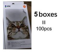 Papier pour imprimante photo portable Xiaomi Mi,version globale,2x3 pouces,auto-adhésif pour Xiaomi ZINK AR Pocket 1s - Type 100pcs